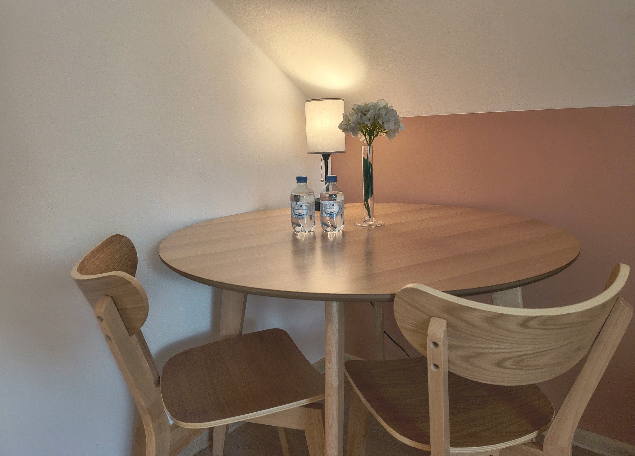 Dining corner in room 401