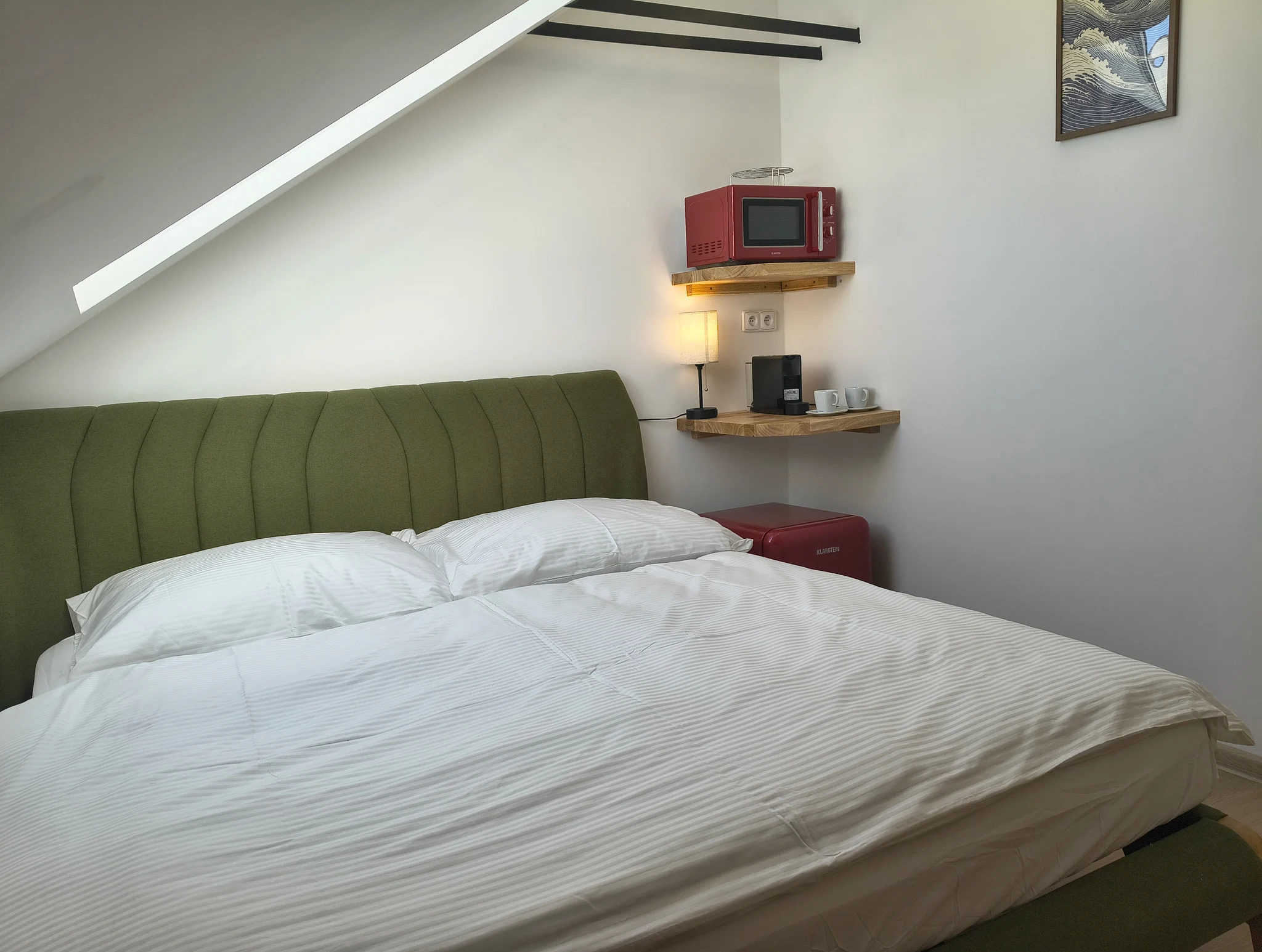 Zimmer 405 im vierten Stock der CHILL Apartments