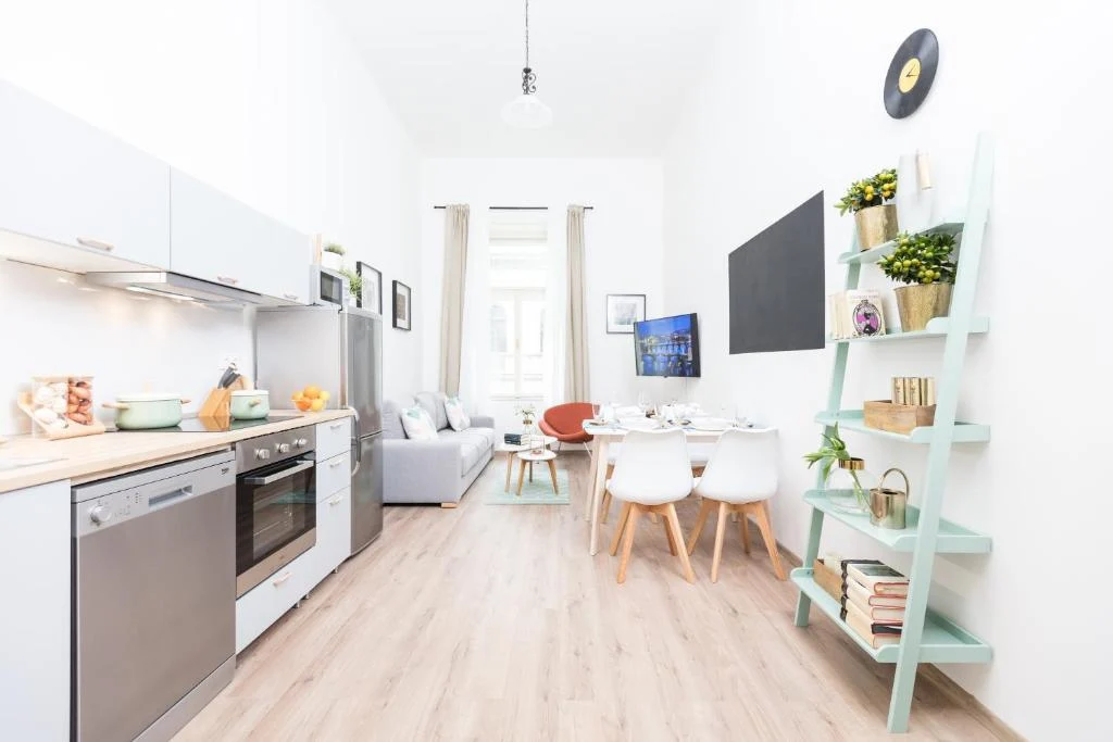 Innenraum des Apartmenttyps Deluxe XL bei CHILL Apartments